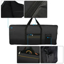 Portable 61-Key Keyboard Electric Piano Organ Gig Bag Soft Case Double Zipp