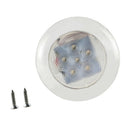 Stainless S Blue 6-LED Dome Light Recessed for Home, Auto, Truck, RV, Boat