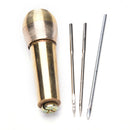 Canvas Leather Tent Sewing Awl Hand Stitcher Leather Craft Needle Kit Tool LI