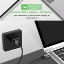 USB Type-C to USB-C 3.1 Charging Cable Male to Male for MacBook Super speed 3A