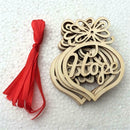 6PCS Christmas Tree Wooden Hanging Ornaments Decoration Hot Xmas Gift 2019 New
