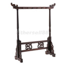 1pcs Calligraphy Brush Holder Sumi Brush Hanger Stand Rack Shelf 12pins Wood