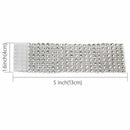 Napkin Rings Rhinestone Napkin Rings Adornment For Wedding Party (100 PCS,  S1T8