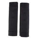 2Pcs PU Leather Car Seat Belt Shoulder pads Cover black X4R7