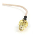 Jack female SMA adapter 30.48 cm, TS 9 male RG 316 cable connector
