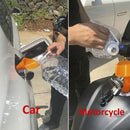 Motorcycle Car Long Mouth Funnel Plastic Refueling Oil Liquid Spout FillingS Hn