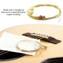 6pcs Anti Corrosion Steel Core Guitar String Universal Sound Rustproof Durable