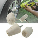 4Pcs Polishing Mop Wheels Buffing Pads Kit For Manifold Aluminum Stainless Steel