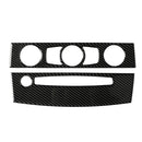Carbon Fiber Air Conditioner CD Panel Cover Trim for BMW 5 Series E60 2004-