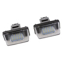 Power Saving LED Number Plate Light Auto Part For Citroen C3 BERLINGO XSARA