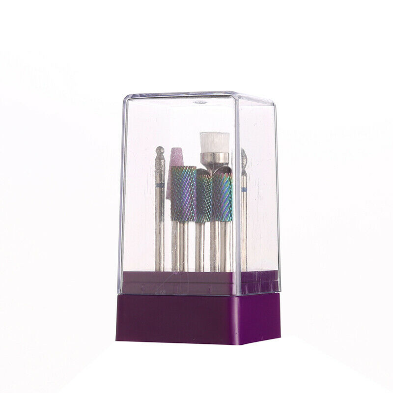 New Nail Tungsten Steel Grinding Head Set 7 Sets Of Metal Grinding Head Ele C1D7