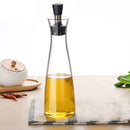 Glass Cruet Olive Oil Dispenser Bottles Gravy Boats Pourer Spout Decanter O I8P9
