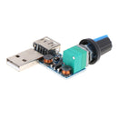 1Pc 5V to 12V USB Fan Speed Controller Switch Fan Speed Regulator Mod JR