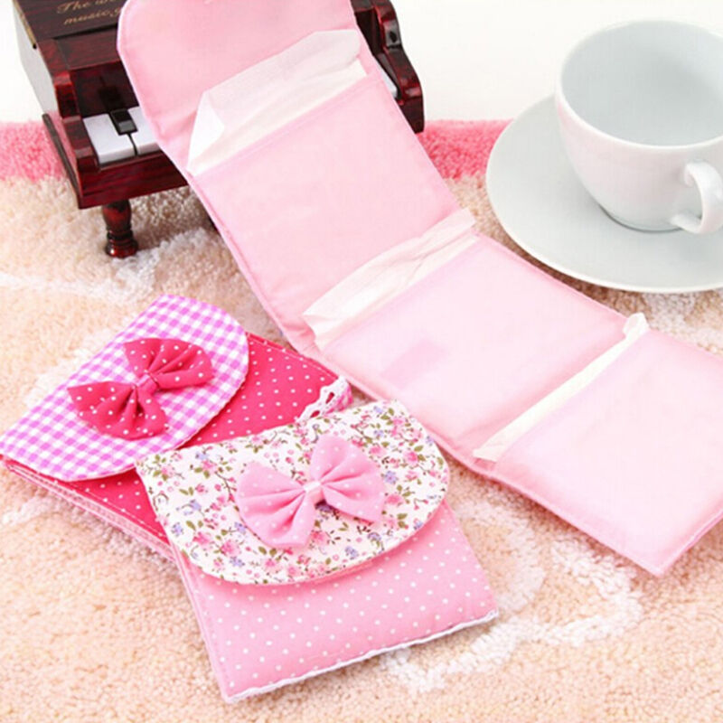 Women Girl Sanitary Napkin Towel Pads Small Bag Purse Holder Organizer AU72