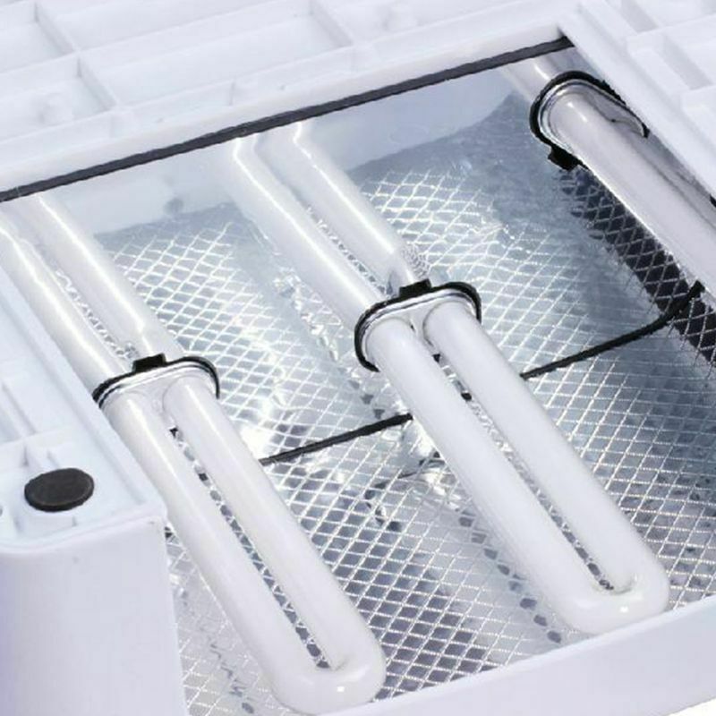 New Professional Electronic 2pcs 365nm 9W Nail Dryer UV Lamp Light Bulb Tub L9D5