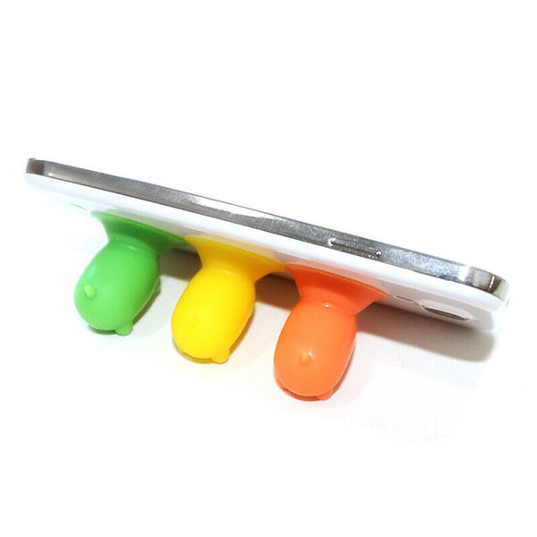 Cute Mini small Pig Phone Stand Sucker Silicone Holder B7T8