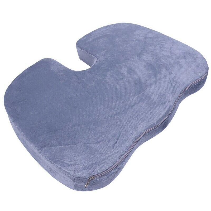 Seat Cushion Premium Orthopedic Coccyx Sciatica Cushion Wheelchair Office C I7X6