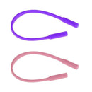 2pcs Silicone Eyeglasses Strap Glasses Sunglasses Holder Retainer for Kids -