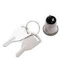 Electric 2 Positions ON OFF Metal Keylock Switch w Keys A2D3