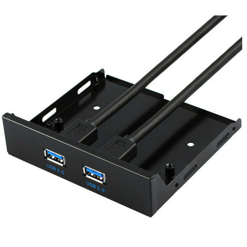 1 Piece Two USB 3.0 Connection Front Panel 3.5 "floppy Disk Drive Space