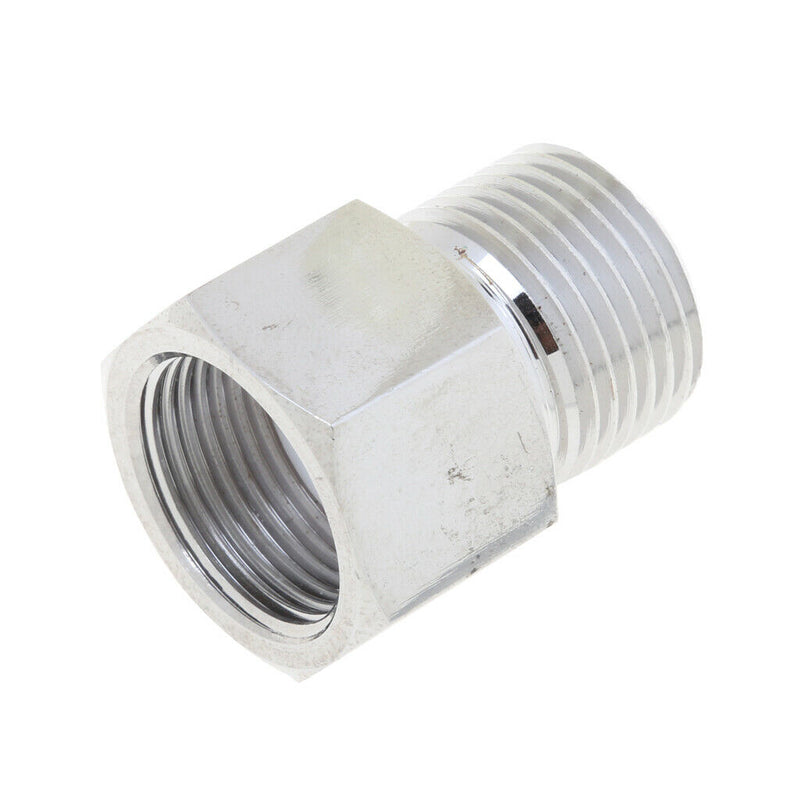 2 pcs 304 Stainless Steel Co2 Regulator Adaptor W21.8 to G5/8 and M22x1.5 to