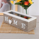 Storage Box Tea Bag Jewelry Organizer Storage Box Desktop Container Remote  Z7C9