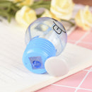 Bulb style emotion plastic pencil sharpener kids gift stationery school suppl â„–[
