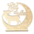 Ramadan Eid Sheep Wood Hanging Pendant Islam Muslim Mubarak Decoration Supplies