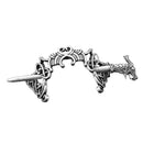 Celtic Knot Dragon Hairpins Barrette, Norse Vicking Updo Stick