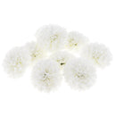10-Pack Artificial Chrysanthemum Flower Bouquet Wedding Decor Beige