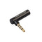 90 Degree Right Angled Audio Adapter Audio Microphone Jack Stereo Plug Connector