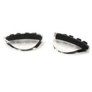 1Pair Plug in Soft Non-slip Silicone Nose Pad For Glasses Eyeglasses Sunglass 3C