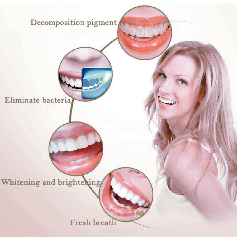 Natural Tooth Whitening Toothpaste Intensive Stain Removal Gums Repairing