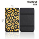 Car Center Console Armrest Cover Pad, Universal Fit Soft Comfort Center Con Z9P5