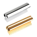2Pcs Stainless Steel Lap Slide Bar Slider for Hawaiian Electric Guitar