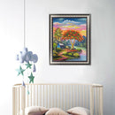 Scenery 5D DIY Full Round Drill Diamond Painting Cross Stitch Art (B849)