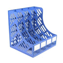 Desk File Holder 4 Compartment Vertical File Organizer Office Desk Organizer