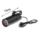 3W Mini LED Stage Lighting Beam Spotlight Xmas Spin Pinspot Light Purple