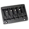 5 Strings Saddle Bridge Fixed Tailpiece for Electric Guitar Bass Strings Mu