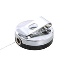 Security Wire Burglar Tool Retractable Key Recoil Ring Pull Buckle Chain-.AU