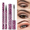 2pcs/Set 4D Mascara No Smudge Lasting Waterproof Liquid Black Eye Pencil Ma L5A9