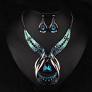 Crystal Choker New Chunky Jewelry Statement Women Chain Pendant Bib Necklace l,a