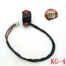 7-Wire Kill Start Light Switch Button Housing for 70cc 110cc 125cc ATV Quad
