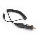 Walkie Talkie 12V Car Charger Cable for BF-UV5R BAOFENG UV5RA UV5RB UV5RE Black