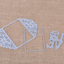 Love Greeting Metal Cutting Dies Stencils Scrapbook Album Embossing Craft Decor
