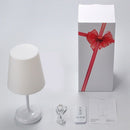 LED Press Sensor Desk Lamp Dimmable LED Night Light Table Lamp with USB Cha