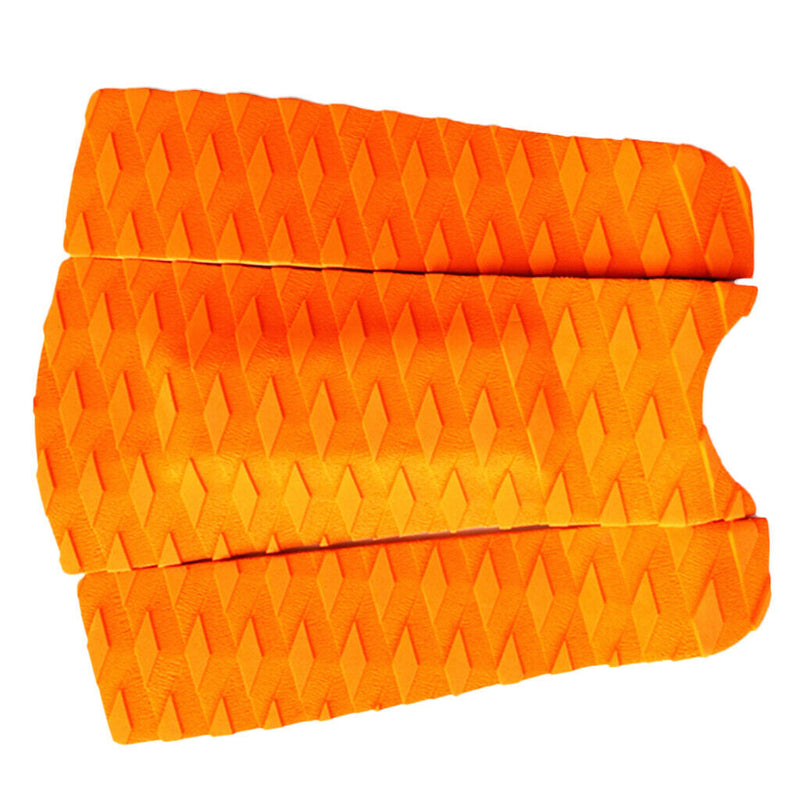 3pcs/set Anti-slip Surfboard Traction Pad with Maximum Grip and back Adhesive