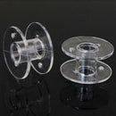 25 Spools Clear Bobbins in Case Organizer Storage Box Holder Sewing Machine BX