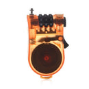 3 Feet Cable Lock Retractable Combination for Luggage Cycling - Orange X5H2