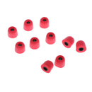 Earbud Memory Foam Eartips Earplug Tips For InEar Headphone 4.5mm Red + Blue